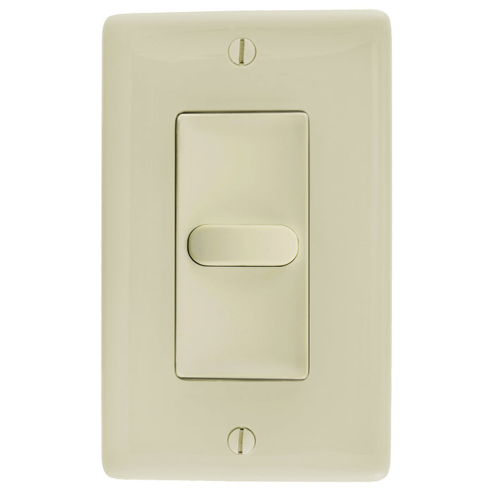 Bryant Switch Decorator Single-Pole Latching 100mA 30VDC Ivory (MSL30I1)