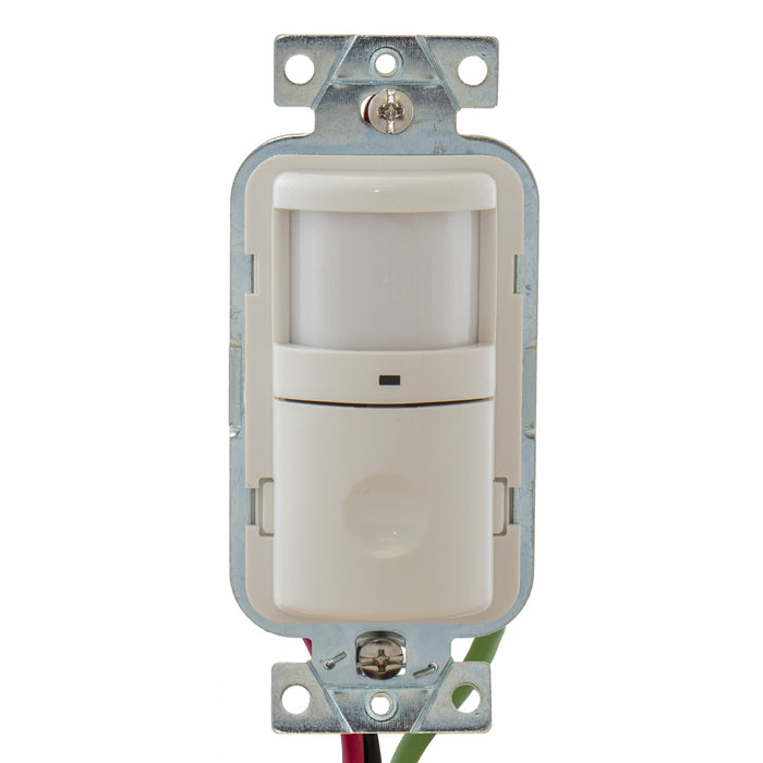 Bryant Vacancy Sensor PIR 120V 500W Nightlight White (MS1001NW)