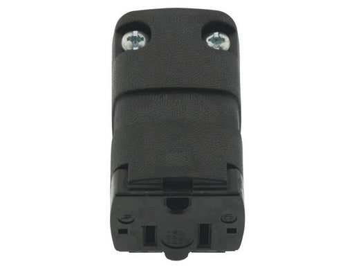 Bryant Valise Connector 15A 125V 5-15P Black (5969VBK)