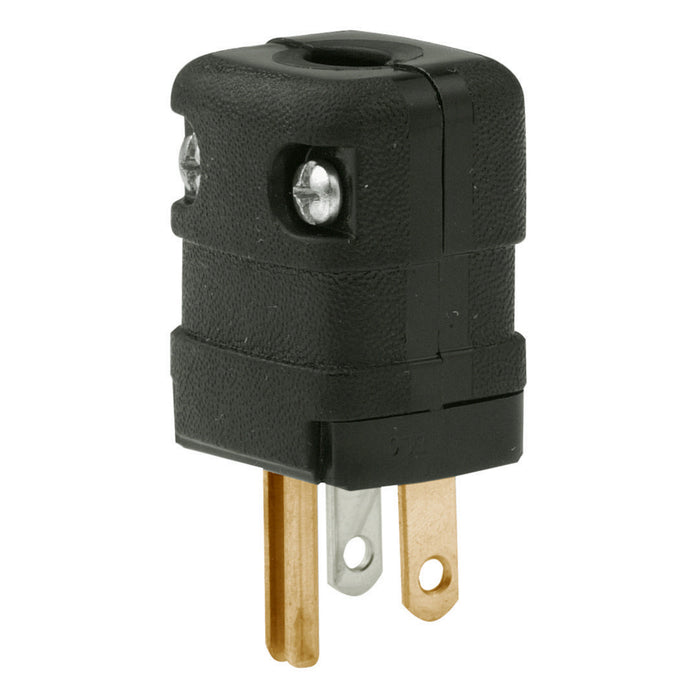 Bryant Valise Plug 15A 125V 5-15P Black (5966VBK)