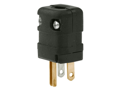 Bryant Valise Plug 15A 125V 5-15P Black (5966VBK)