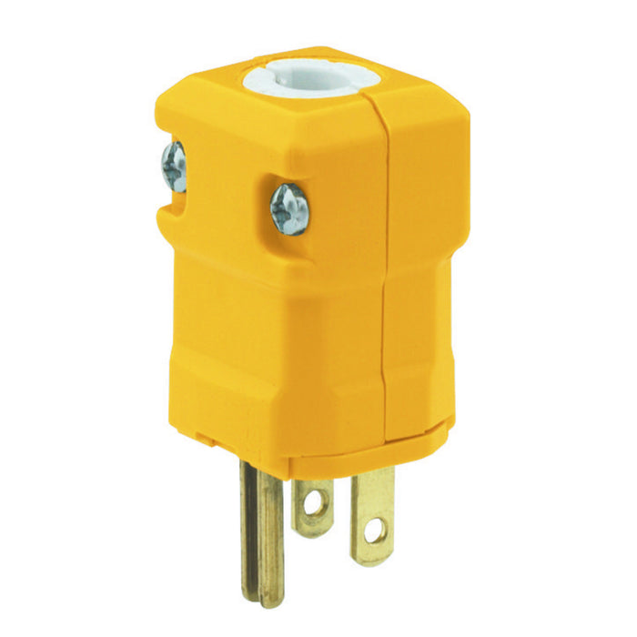 Bryant Valise Plug 15A 125V 5-15P Yellow (BRY5965Y)