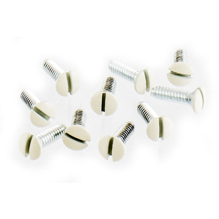 Bryant Wall Plate Screw 1/2 Inch White 100 Pack (RA12WPK100)