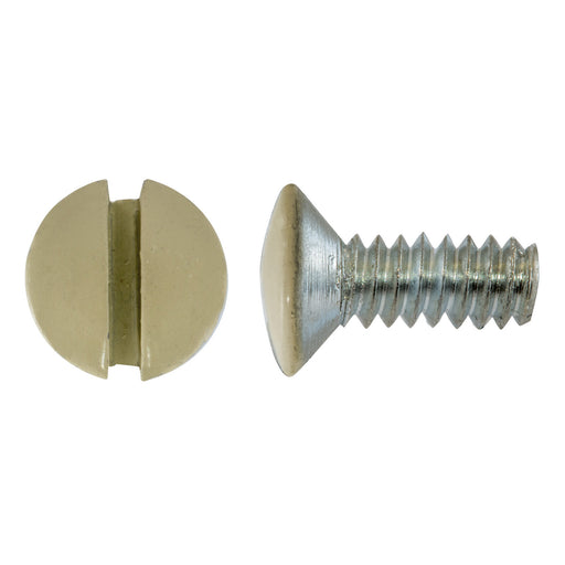 Bryant Wall Plate Screw 3/8 Inch Ivory 100 Pack (RA38IPK100)