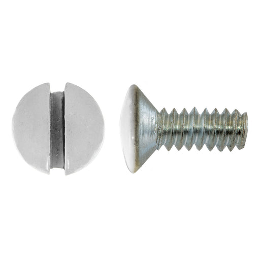 Bryant Wall Plate Screw 3/8 Inch White 100 Pack (RA38WPK100)