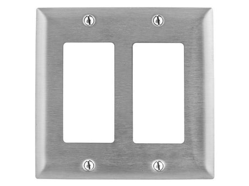 Bryant Wall Plate 2-Gang GFCI 430SS (SS262L)