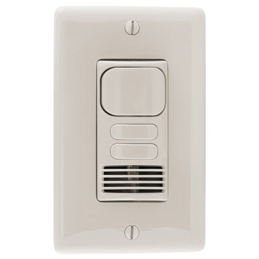 Bryant Wall Switch Vacancy Dual Technology 2 Relay 120/277V Light Almond (MSD2001LA2)