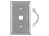 Bryant Wall Plate 1-Gang .38 Inch Stainless Steel (SS738)