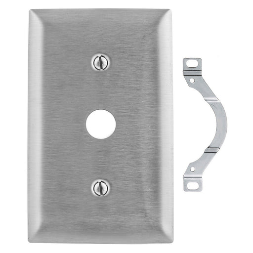 Bryant Wall Plate 1-Gang .38 Inch Stainless Steel (SS738)