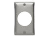 Bryant Wall Plate 1-Gang .625 Inch Stainless Steel (SS737)