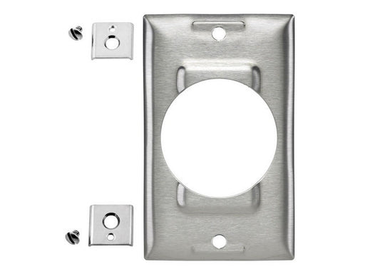 Bryant Wall Plate 1-Gang/1 50A Locking Stainless Steel (SS750)