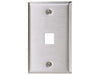 Bryant Wall Plate 1-Gang 1 Jack Stainless Steel (SST1473)