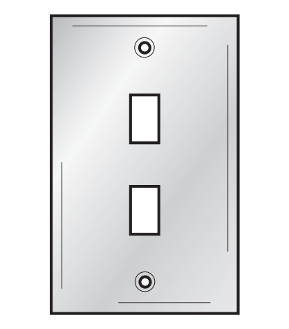 Bryant Wall Plate 1-Gang 1 Jack Stainless Steel (SST1473)