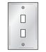 Bryant Wall Plate 1-Gang 1 Jack Stainless Steel (SST1473)