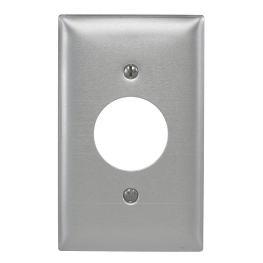 Bryant Wall Plate 1-Gang 1.40 Inch Opening Aluminum (SA7)