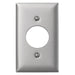 Bryant Wall Plate 1-Gang 1.60 Inch Opening Aluminum (SA720)