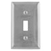 Bryant Wall Plate 1-Gang 347V Switch Stainless Steel (SS1C)