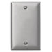 Bryant Wall Plate 1-Gang Blank Aluminum (SA13A)