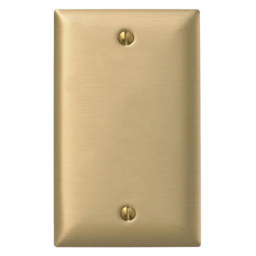 Bryant Wall Plate 1-Gang Blank Brass Plate (SBP13)