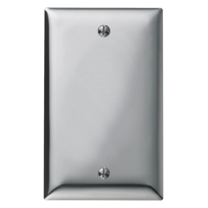 Bryant Wall Plate 1-Gang Blank Chrome Plated (SCH13)