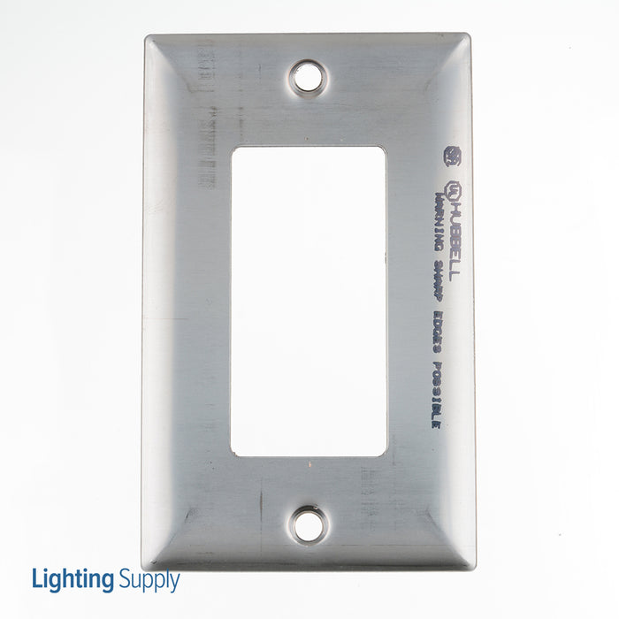 Bryant Wall Plate 1-Gang GFCI Chrome Plated (SCH26)