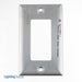 Bryant Wall Plate 1-Gang GFCI Chrome Plated (SCH26)