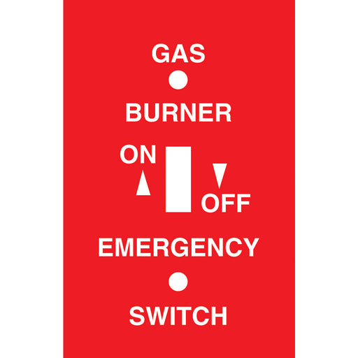 Bryant Wall Plate 1-Gang Toggle Emergency Gas (S2271GEM)