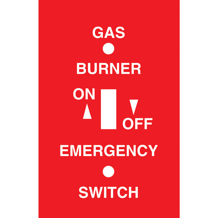 Bryant Wall Plate 1-Gang Toggle Emergency Gas (S2271GEM)