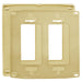 Bryant Wall Plate 2-Gang Decorator Snap-On Ivory (NPS262I)