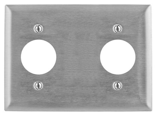 Bryant Wall Plate 3-Gang 1.60 Inch/BLNK/1.60 Inch Stainless Steel (SS320)