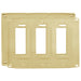 Bryant Wall Plate 3-Gang Decorator Snap-On Ivory (NPS263I)