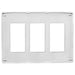 Bryant Wall Plate 3-Gang Decorator Snap-On White (NPS263W)