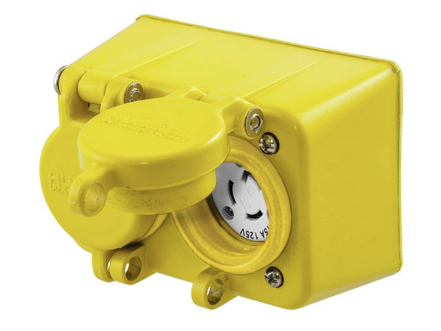 Bryant Watertight 15A/125V L5-15 Duplex Receptacle (BRY65W47D)