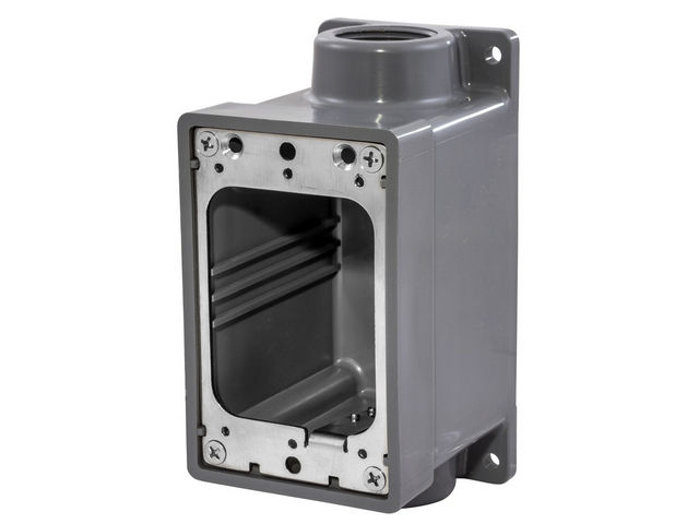 Bryant Watertight FD Box 1 Inch Gray (BRY6084)