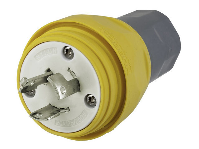Bryant Watertight Plug Non-NEMA 20A 125/250V (BRY26W08)