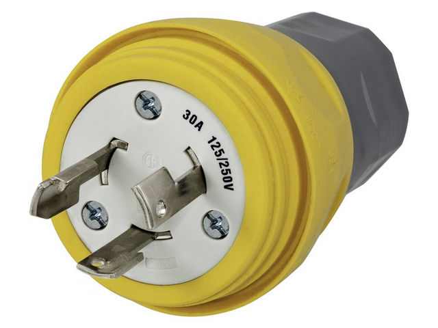 Bryant Watertight Plug Non-NEMA 30A 125/250V (BRY28W08)