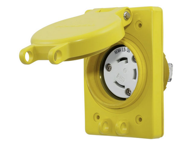 Bryant BRY69W47 Watertight Receptacle Assembly NEMA L5-30R — Lighting ...
