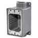 Bryant Watertight FD Box 1 Inch Gray (BRY6084)