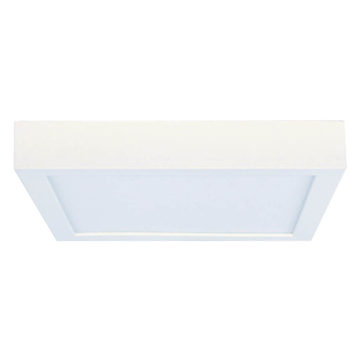 Bulbrite LED15DL/7/927/WHSQ/J/D 15W LED 7 Inch Flush Mount White Square Dimmable JA8 2700K 120V (773146)