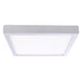 Bulbrite LED20DL/9/927/SLSQ/J/D 20W LED 9 Inch Flush Mount Silver Square Dimmable JA8 2700K 120V (773161)