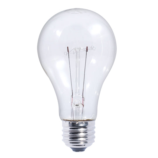 Bulbrite 25A/CL 25W A19 Clear E26 130V 2-Pack 2700K (101025)