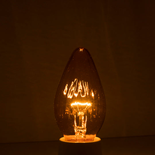 Bulbrite 25F15A 25W F15 Fiesta Amber E26 130V (421225)