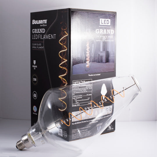 Bulbrite LED4DIA/22K/FIL 4W LED Diamond Shaped Grand 2200K Filament (776305)
