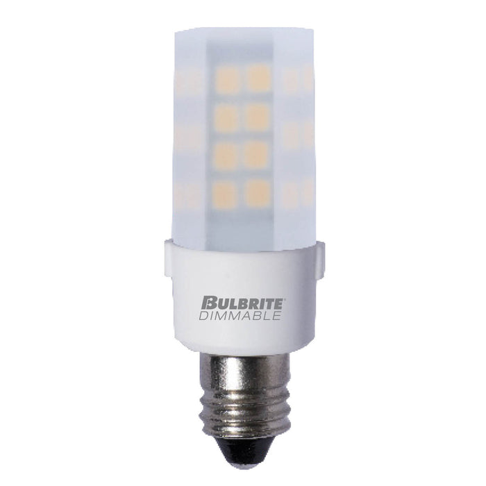 Bulbrite LED4E11/27K/120/F/D 4.5W LED E11 Frost 2700K 120V Dimmable (770593)