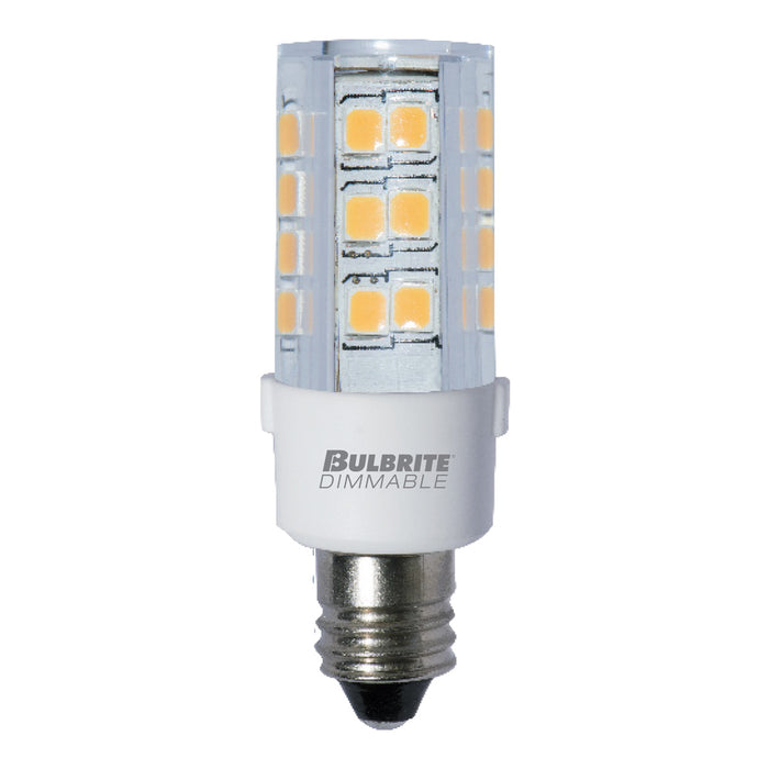 Bulbrite LED4E11/30K/120/D 4.5W LED E11 Clear 3000K 120V Dimmable (770581)
