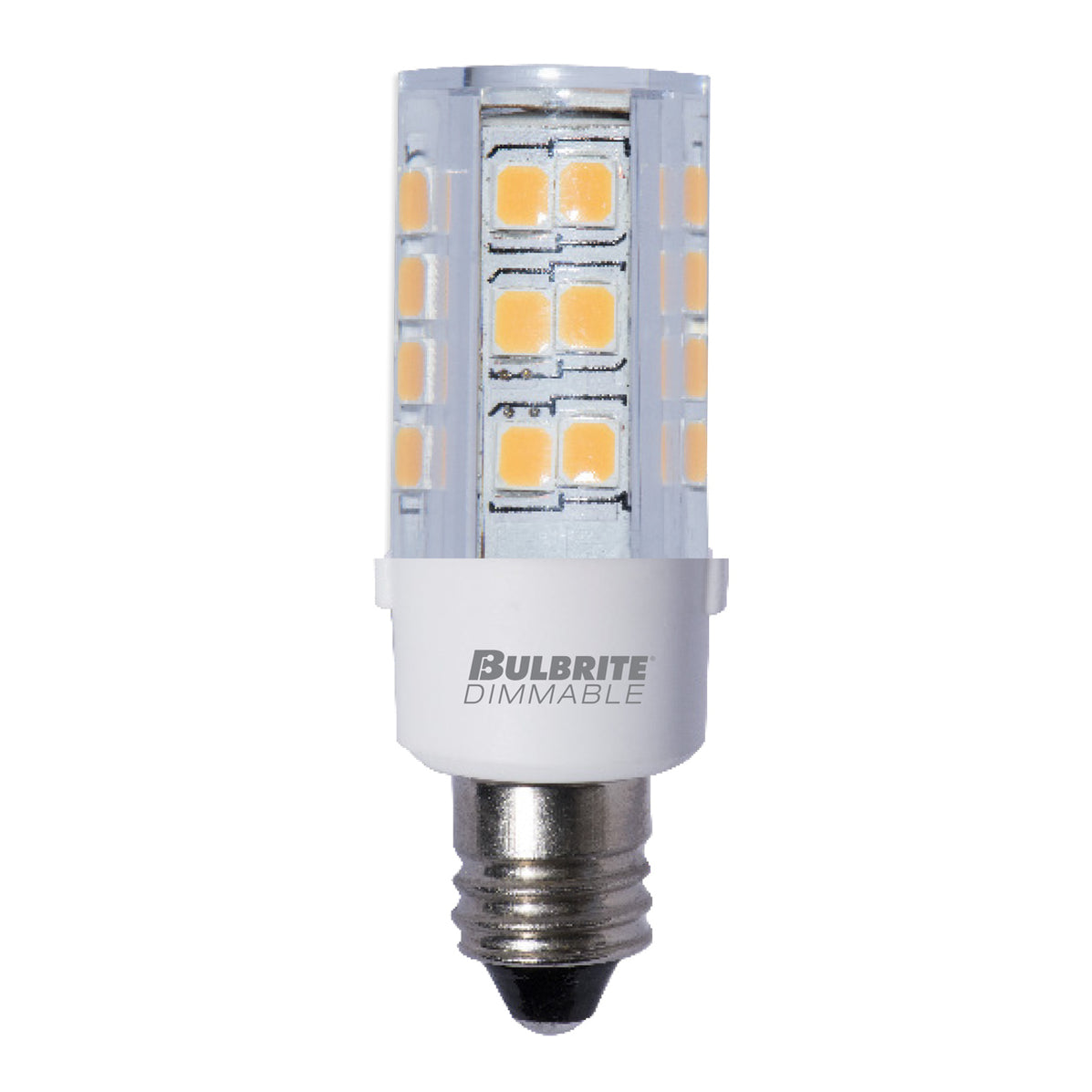 Bulbrite 770584 LED4E12/30K/120/D 4.5W LED E12 Clear 3000K 120V ...