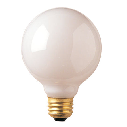 Bulbrite 40G25WH2 40W G25 Globe White E26 120V 2700K (393004)