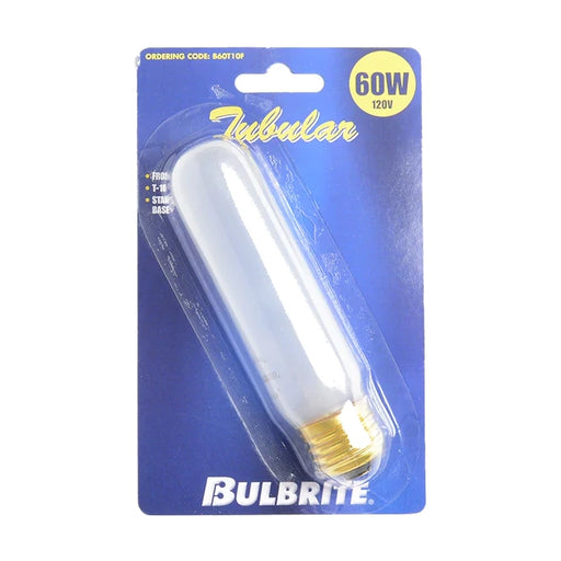 Bulbrite B60T10F 60W T10 Tubular Frost E26 120V 2620K (784060)