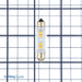 Bulbrite LED1/FEST/30K/12/2 0.8W LED Festoon 3000K 12V Clear (770611)