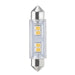 Bulbrite LED1/FEST/30K/12/2 0.8W LED Festoon 3000K 12V Clear (770611)